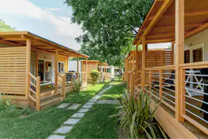 Camping Baia Verde - Mobilheime auf dem Campingplatz