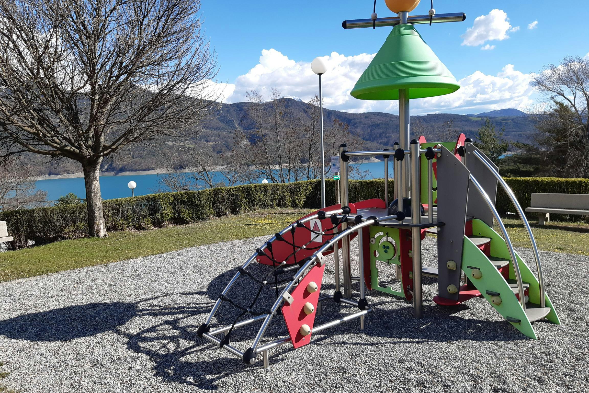 Camping Baie de la Chapelle  - Kinderspielplatz auf dem Campingplatz