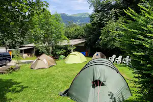Camping Balmweid - Zeltwiese auf dem Campingplatz