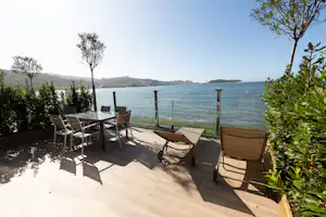 Camping Bayona Playa - Terrasse - Meer