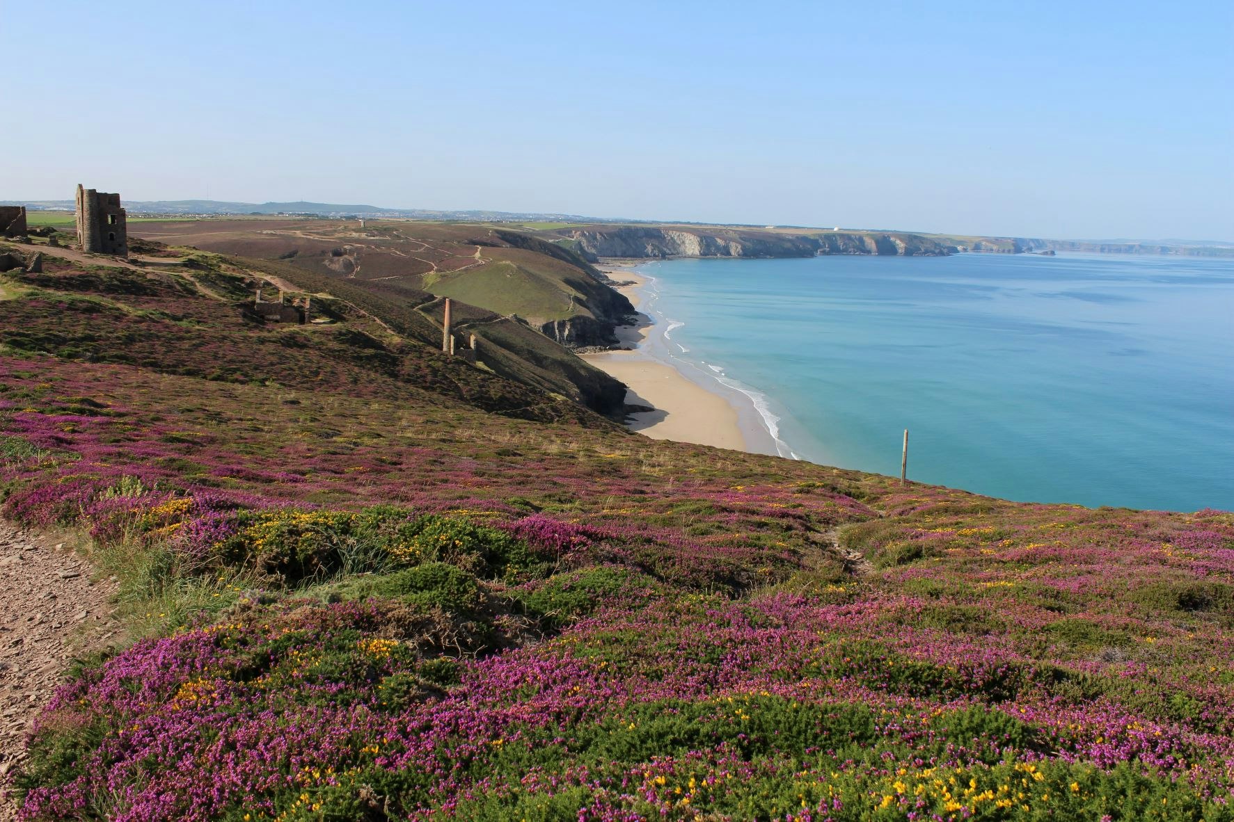 Camping Beacon Cottage Farm - Aussicht auf den Strand