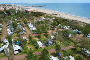 Camping Beauregard Plage - Luftaufnahme des Campingplatzes