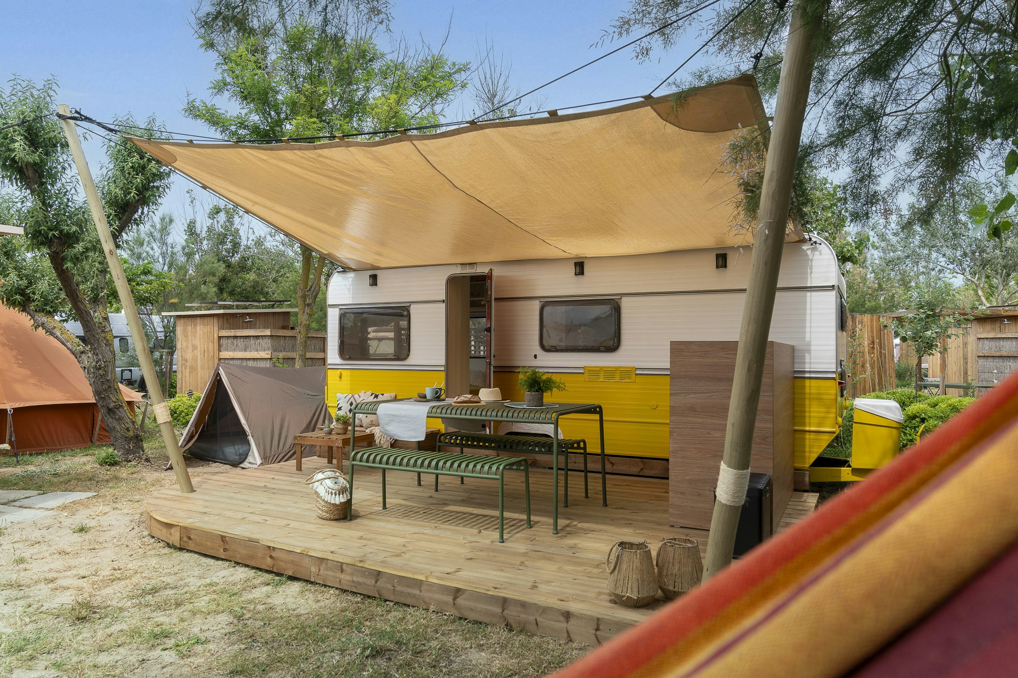 Camping Beauregard Plage - Standplätze auf dem Campingplatz