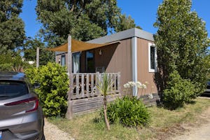 Camping Bel Air - Mobilheim auf dem Campingplatz