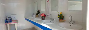 Camping Bel Air - Innenansicht des Sanitärgebäudes