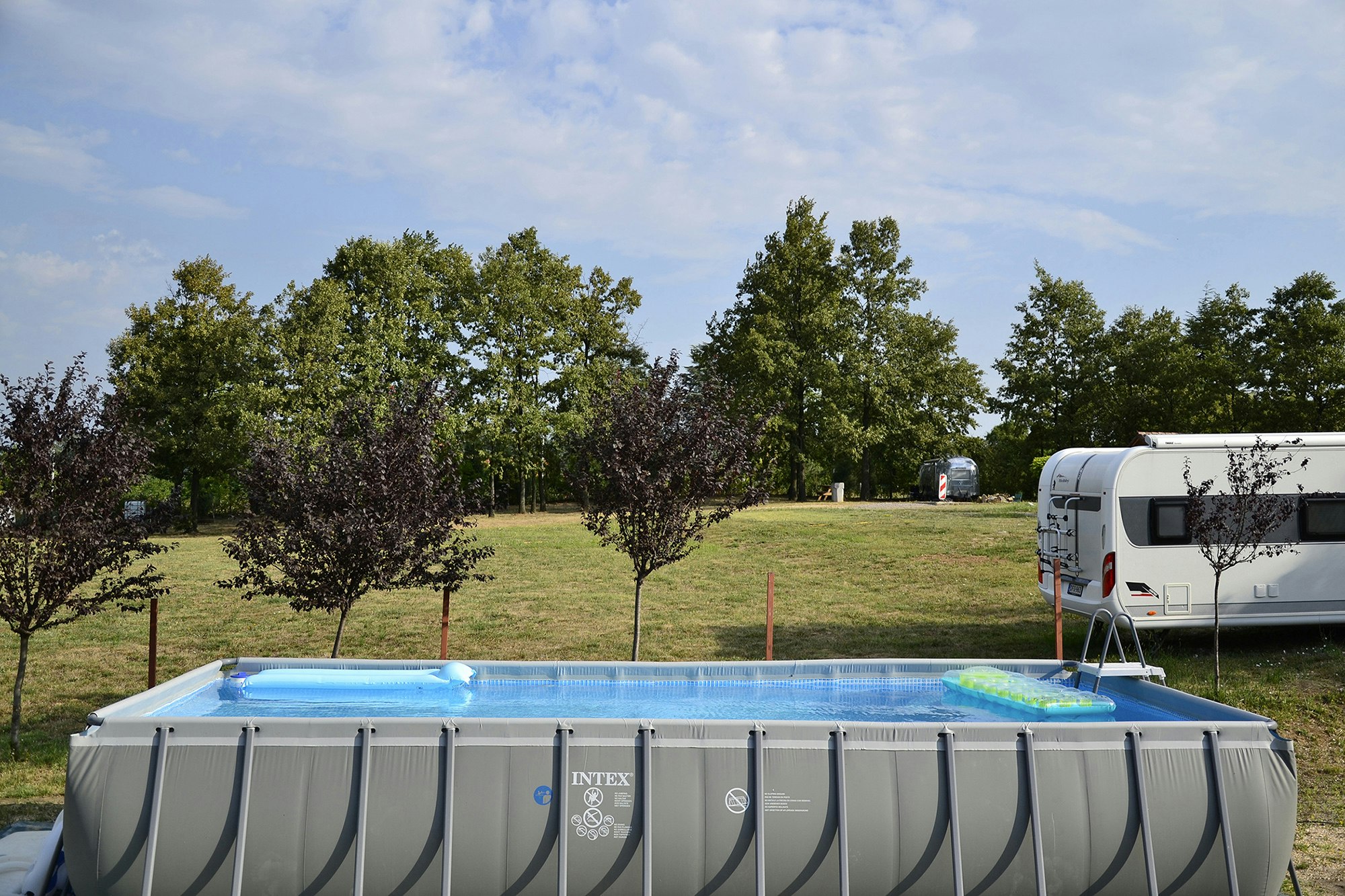 Camping Belgrad Avala- Pool auf dem Campingplatz