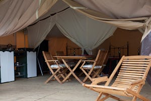 Camping Bella Austria - Glampingzelt auf dem Campingplatz