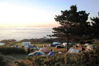 Camping Bellevue  -  Wohnwagen- und Zeltstellplatz vom Campingplatz an der Atlantikküste Frankreichs
