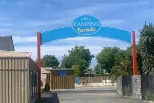 Camping Paradis Bellevue Erquy - Eingang des Campingplatzes