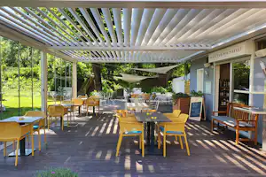 Camping Bellinzona - Restaurant auf dem Campingplatz