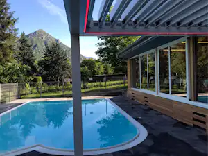 Camping Belvedere - Pool vom Campingplatz im Grünen