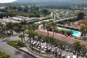 Camping Benisol - Campingplatz Luftaufnahme