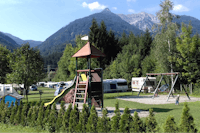 Camping Berggruss  -  Spielplatz vom Campingplatz im Grünen