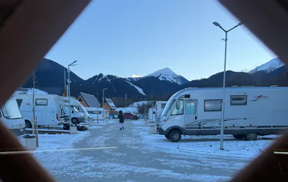 Camping Between the Mountains