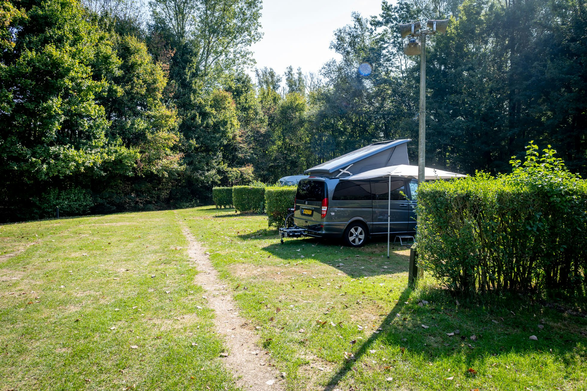 Camping Blaarmeersen  - Stellplätze auf dem Campingplatz