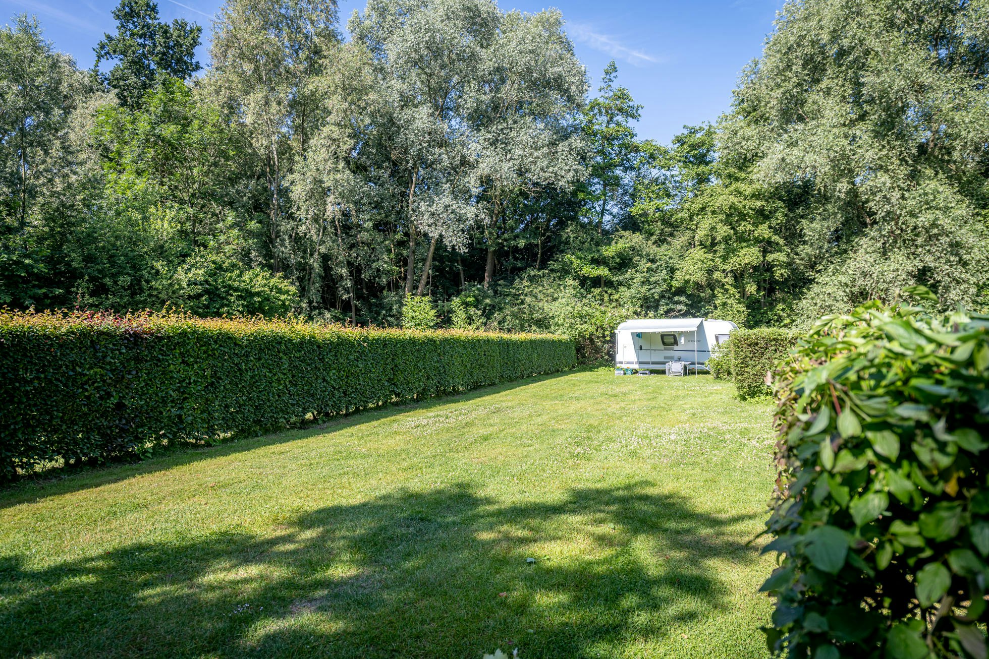 Camping Blaarmeersen - Stellplatz im Grünen