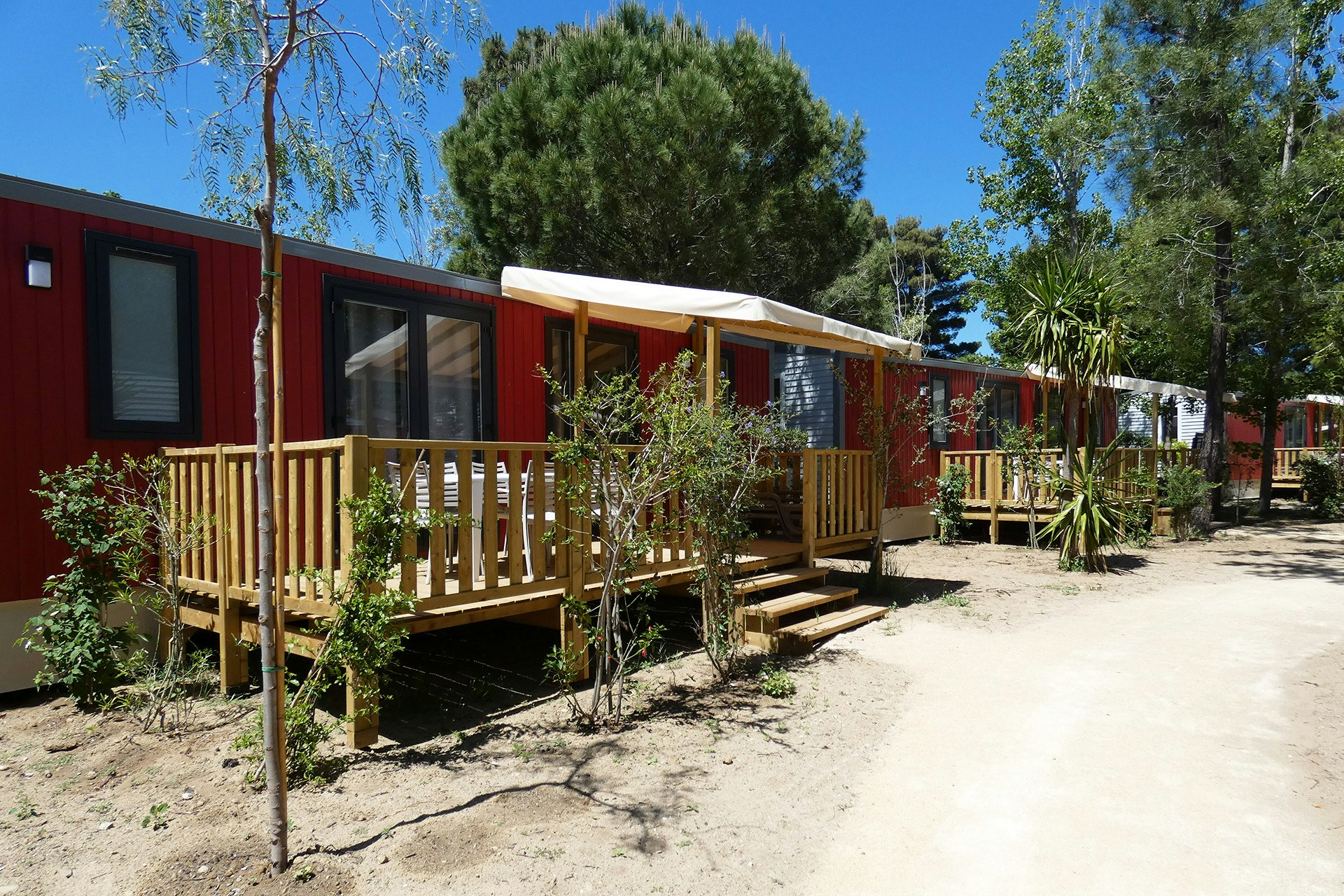 Camping Sandaya Blue Bayou  - Mobilheim mit Veranda