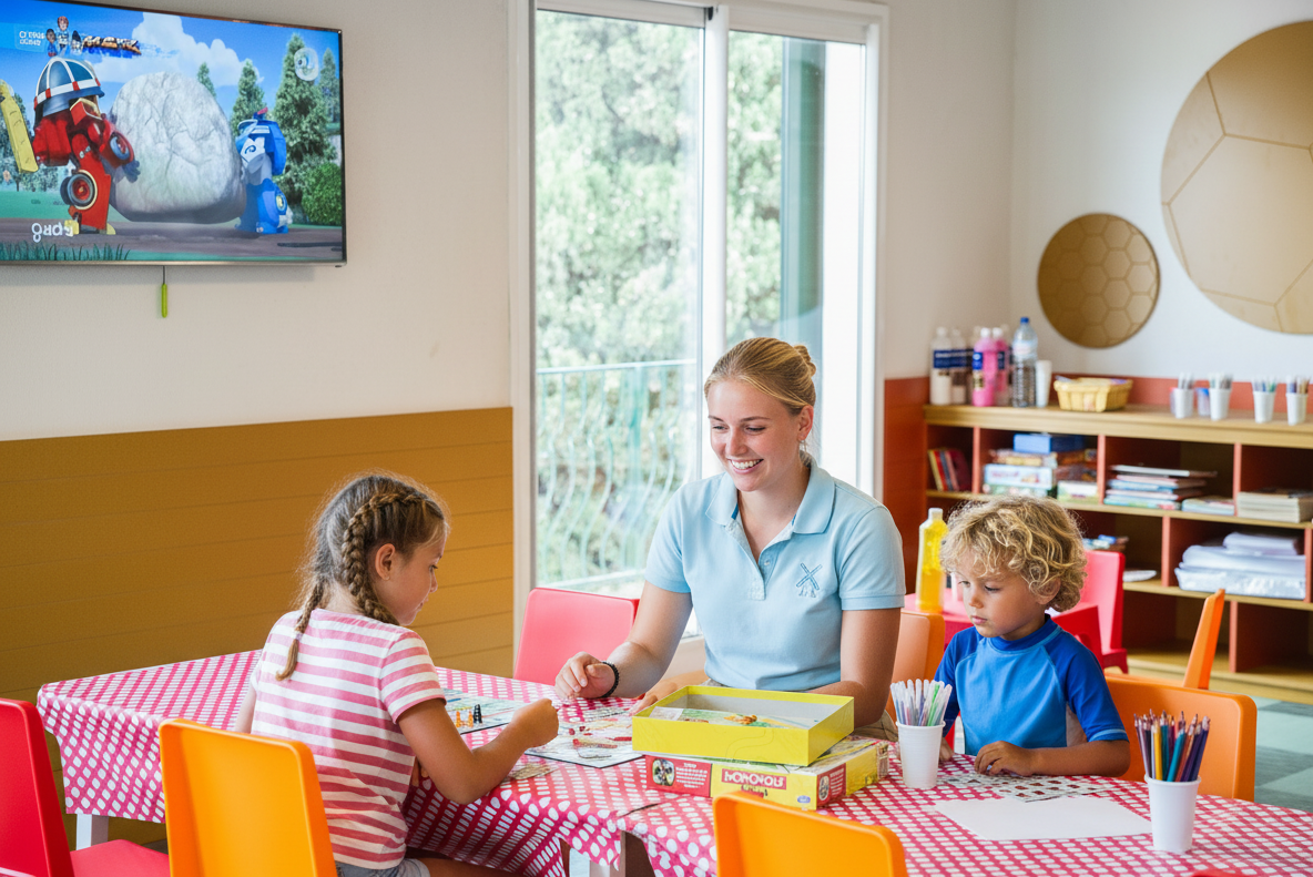 Camping Bois de Valmarie  - Kinderanimation auf dem Campingplatz