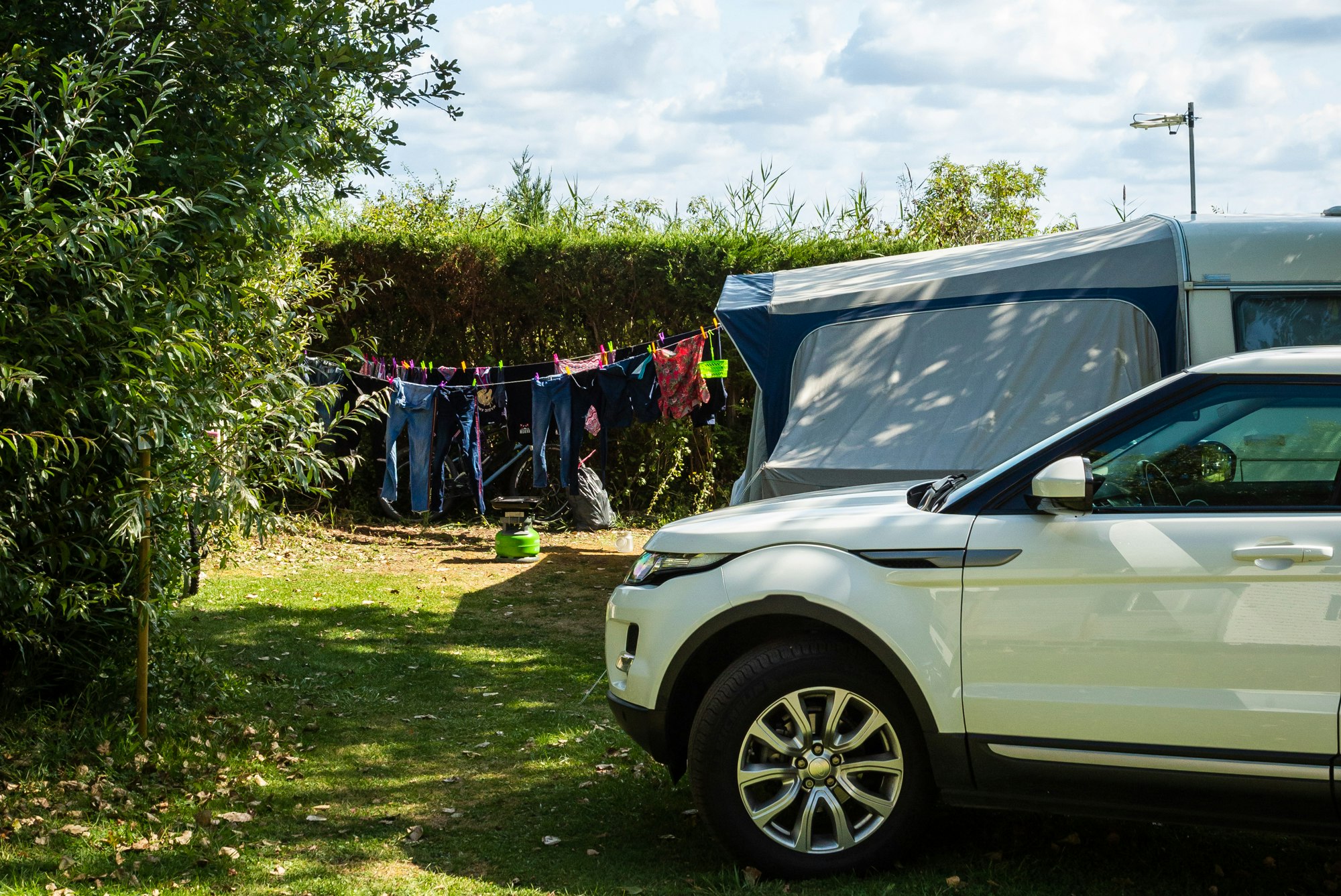 Camping Bois Soleil - Standplätze auf dem Campingplatz