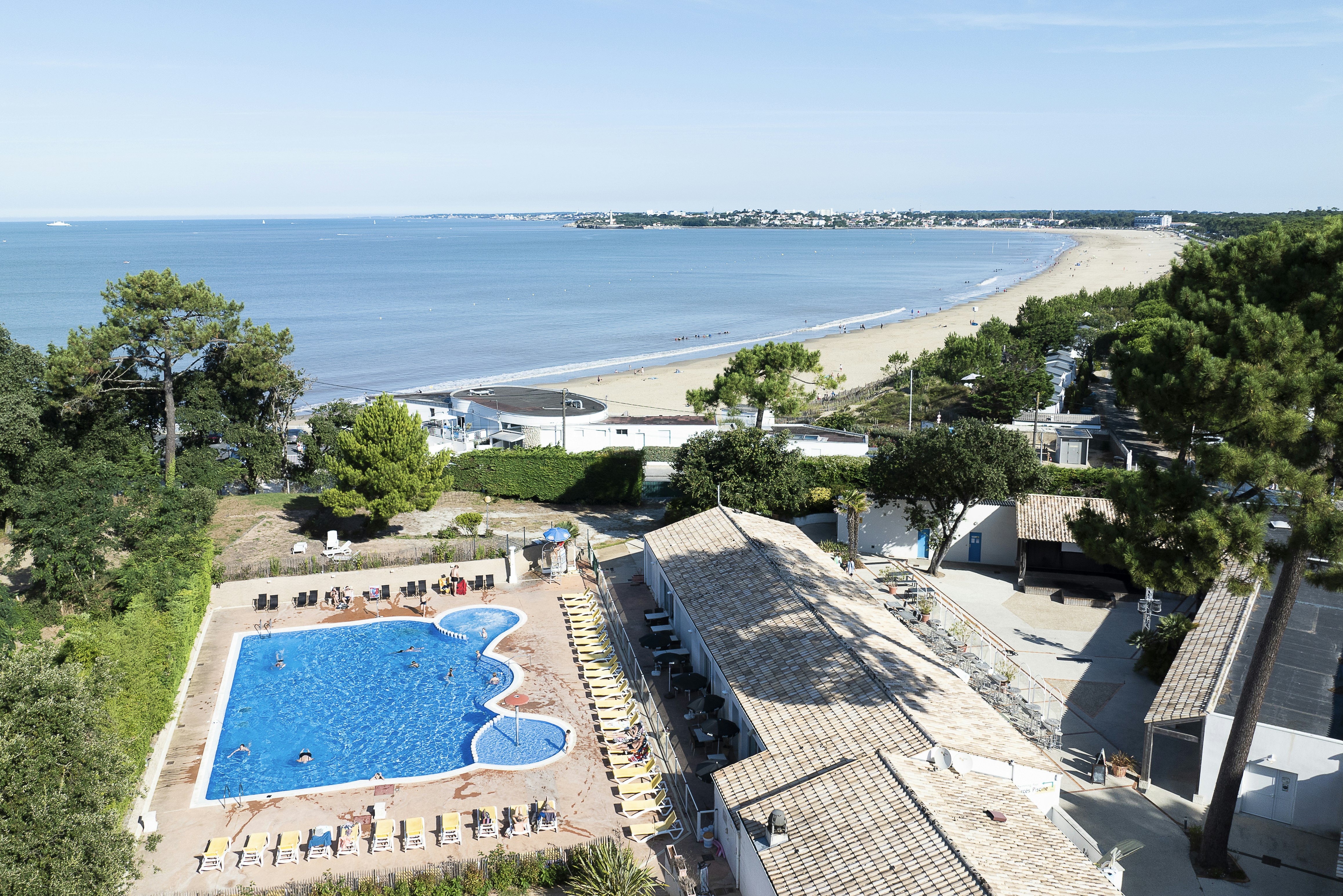 Camping Bois Soleil  - Luftaufnahme des Campingplatzes