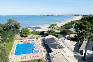 Camping Bois Soleil - Luftaufnahme des Campingplatzes