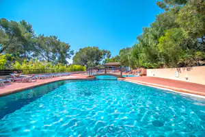 Camping Bonporteau - Pool auf dem Campingplatz