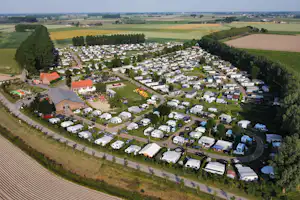 Camping Bonte Hoeve - Luftaufnahme des Campingplatzes