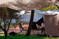 Camping Bor - Zeltplatz mit Blick auf die Adria 