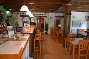 Camping Bordes de Graus - Bar vom Campingplatz