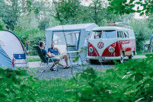 Camping Zwinderen Camping Bosbad Zwinderen - Standplätze im Grünen auf dem Campingplatz