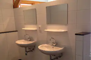 Camping Boschheide - Innenansicht des Sanitärgebäudes