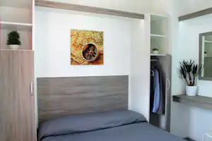 Camping Bosco Selva - Schlafbereich vom Mobilheim