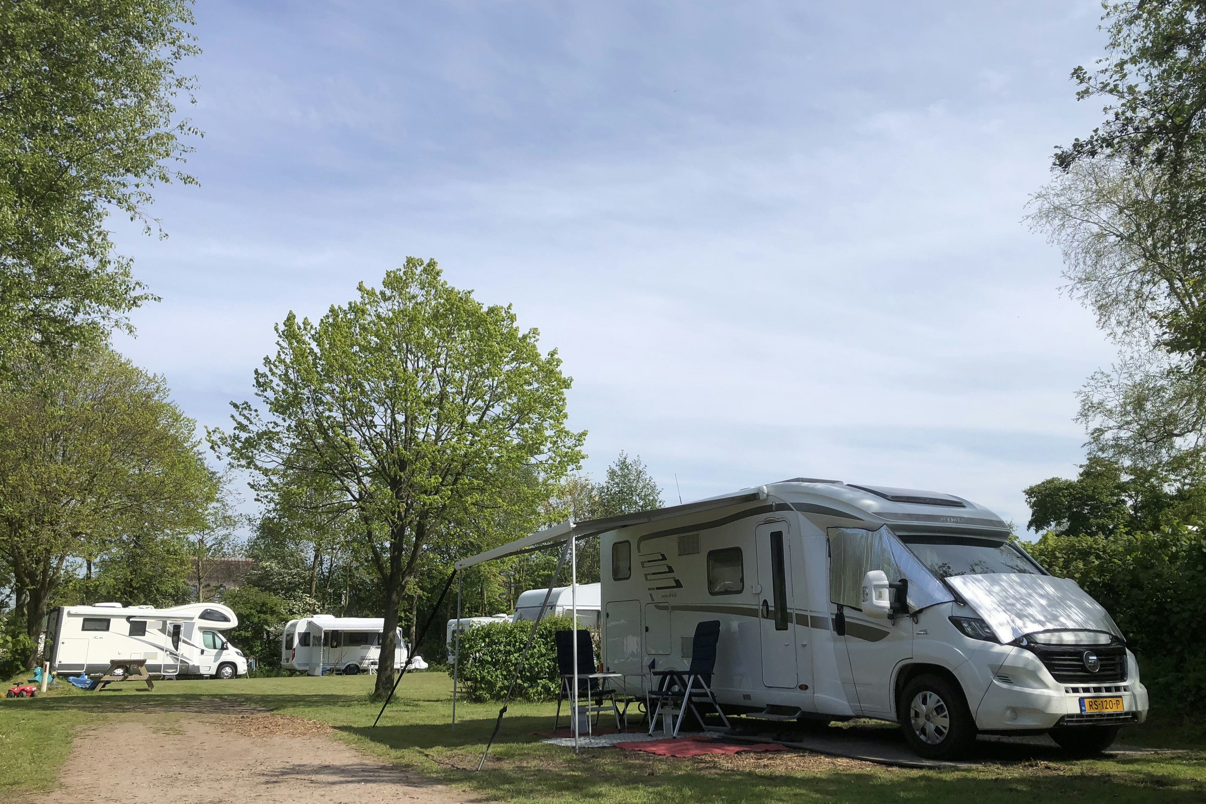 Camping Botniahiem - Standplätze auf dem Campingplatz
