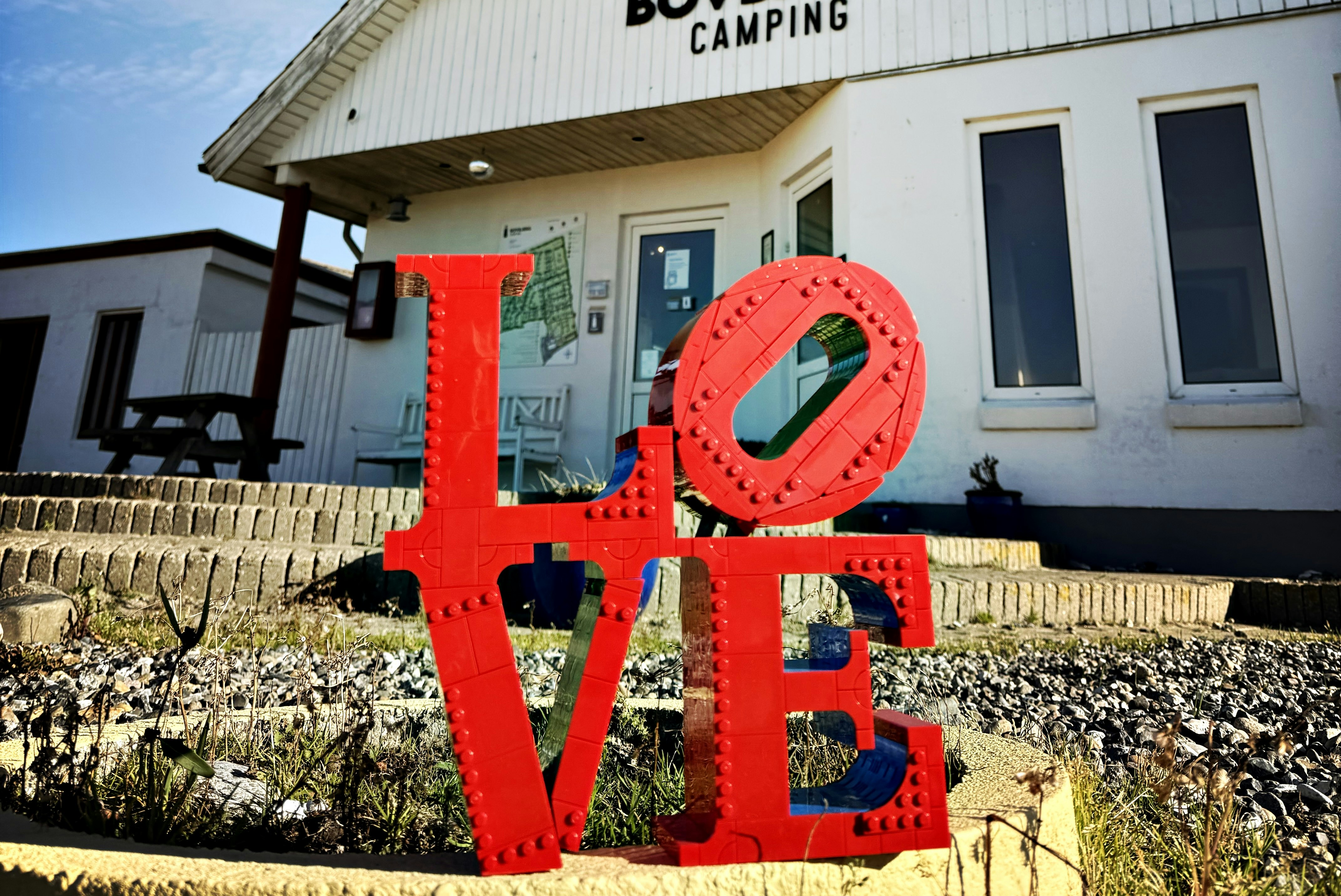 Bovbjerg Camping - Hauptgebäude des Campingplatzes