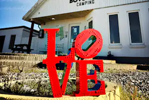 Bovbjerg Camping - Hauptgebäude des Campingplatzes