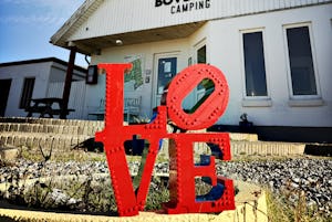 Bovbjerg Camping - Hauptgebäude des Campingplatzes