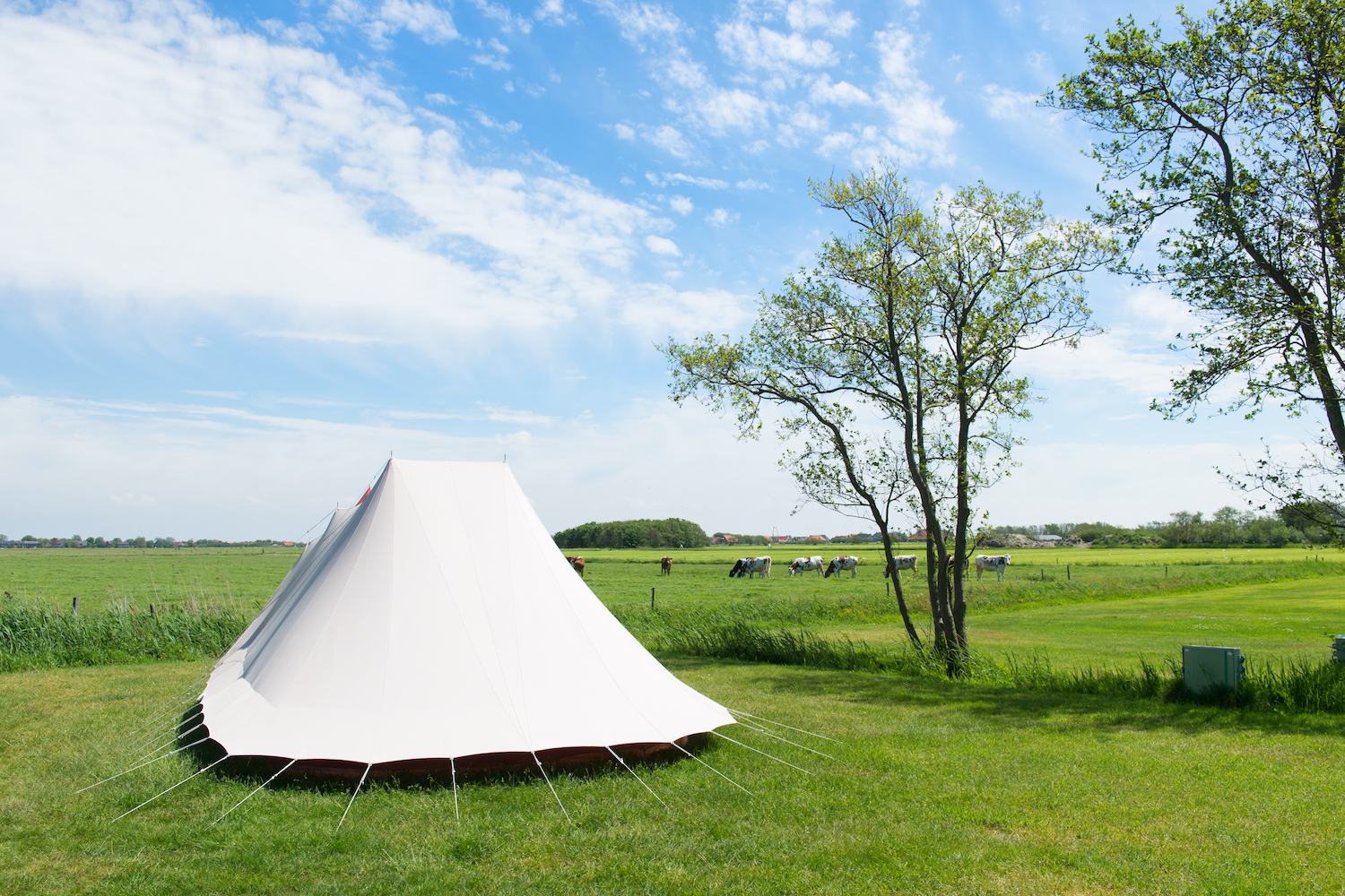 Camping Boven het Maaiveld