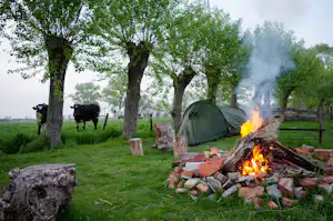 Camping Boven het Maaiveld