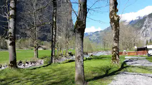 Camping Breithorn - Bach in der Nähe des Campingplatzes