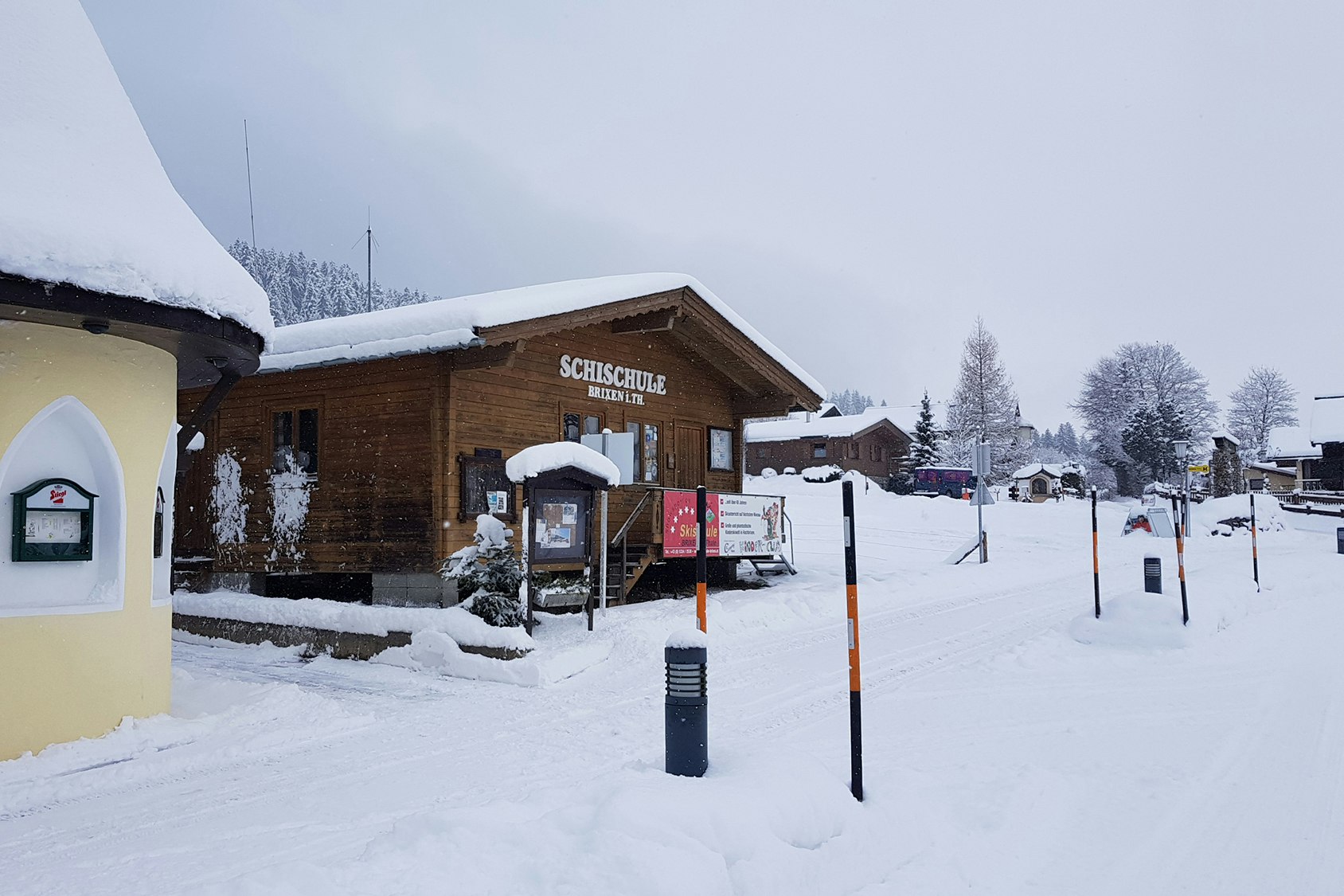 Camping Brixen im Thale - Eine Skischule in der Nähe des Campingplatzes