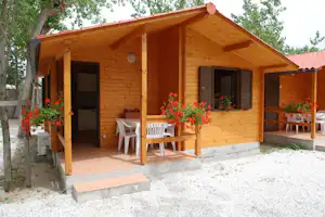 Camping Burlamacco - Mobilheim vom Campingplatz mit Veranda