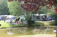 Camping Buytenplaets Boekelo - Stellplätze am Fischteich