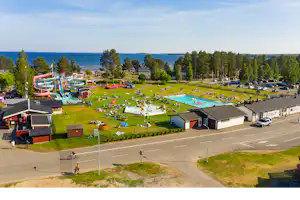 Camping Byske Havsbad - Campingplatz Luftaufnahme