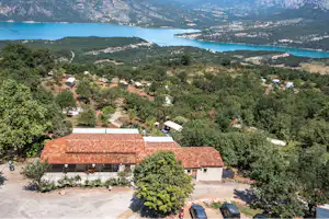 Camping Campasun Camping de l'Aigle - Campingplatz aus der Voglperspektive