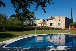 Camping Can Coromines - Pool auf dem Campingplatz
