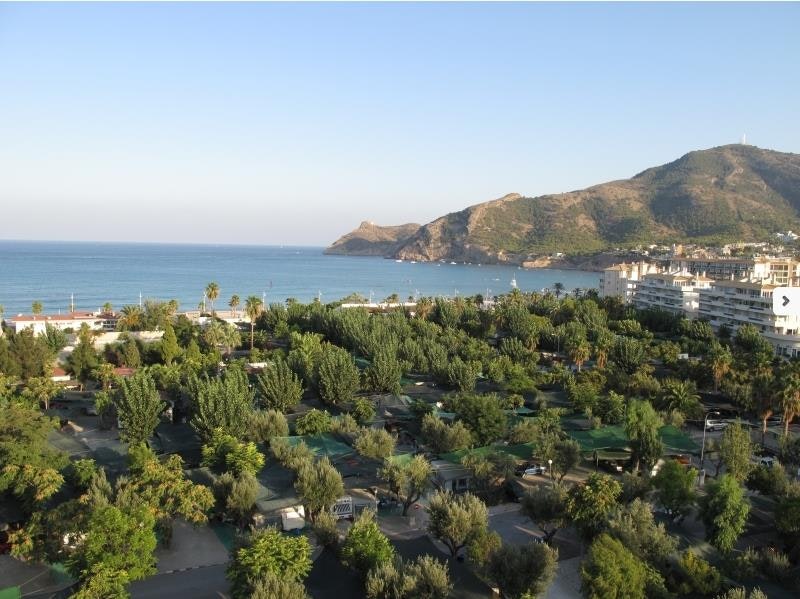 Camping Cap-Blanch  - Luftaufnahme des Campingplatzes