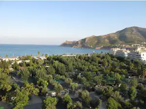 Camping Cap-Blanch - Luftaufnahme des Campingplatzes