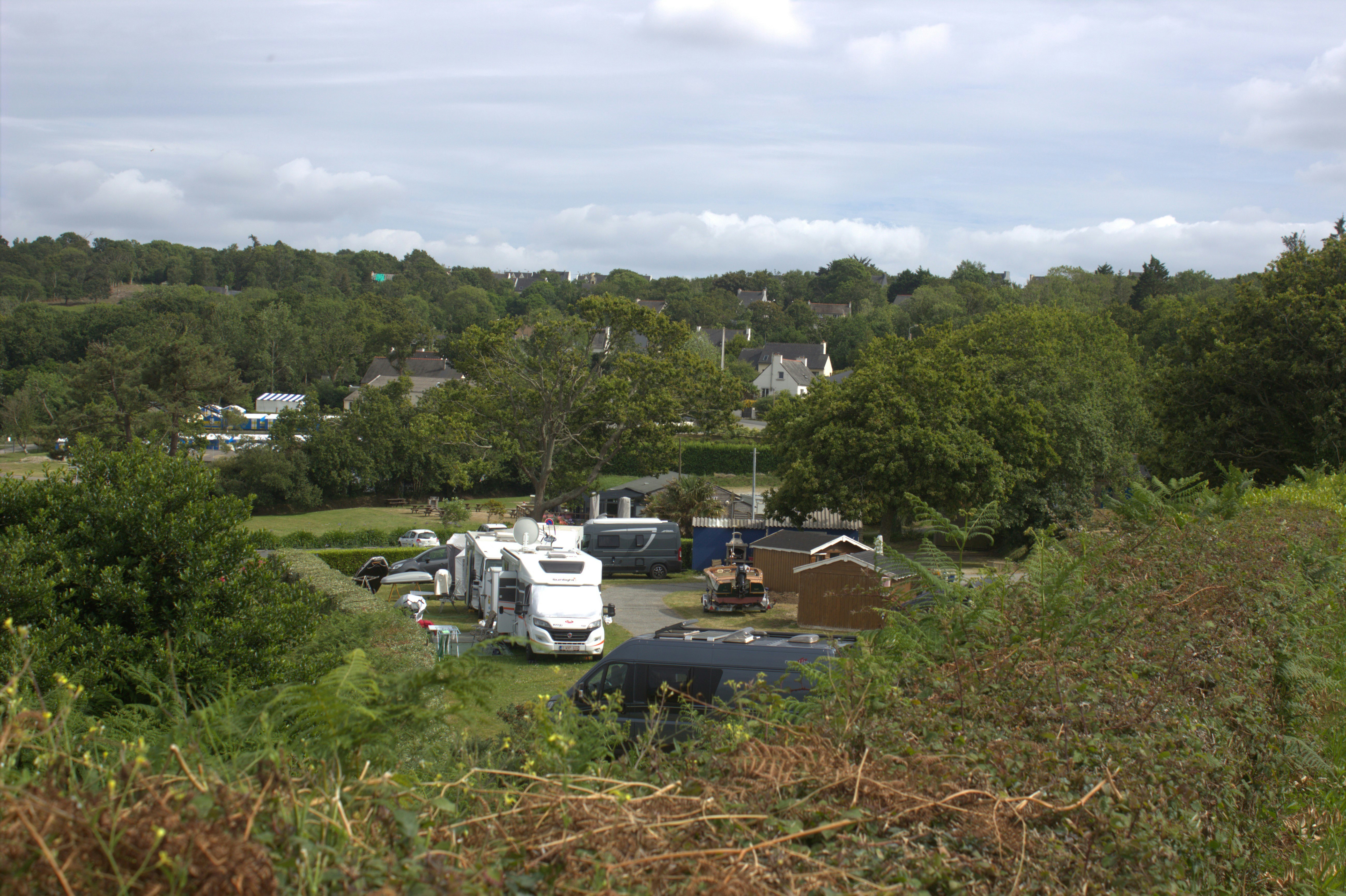 Camping Cap-Ouest - Standplätze auf dem Campingplatz