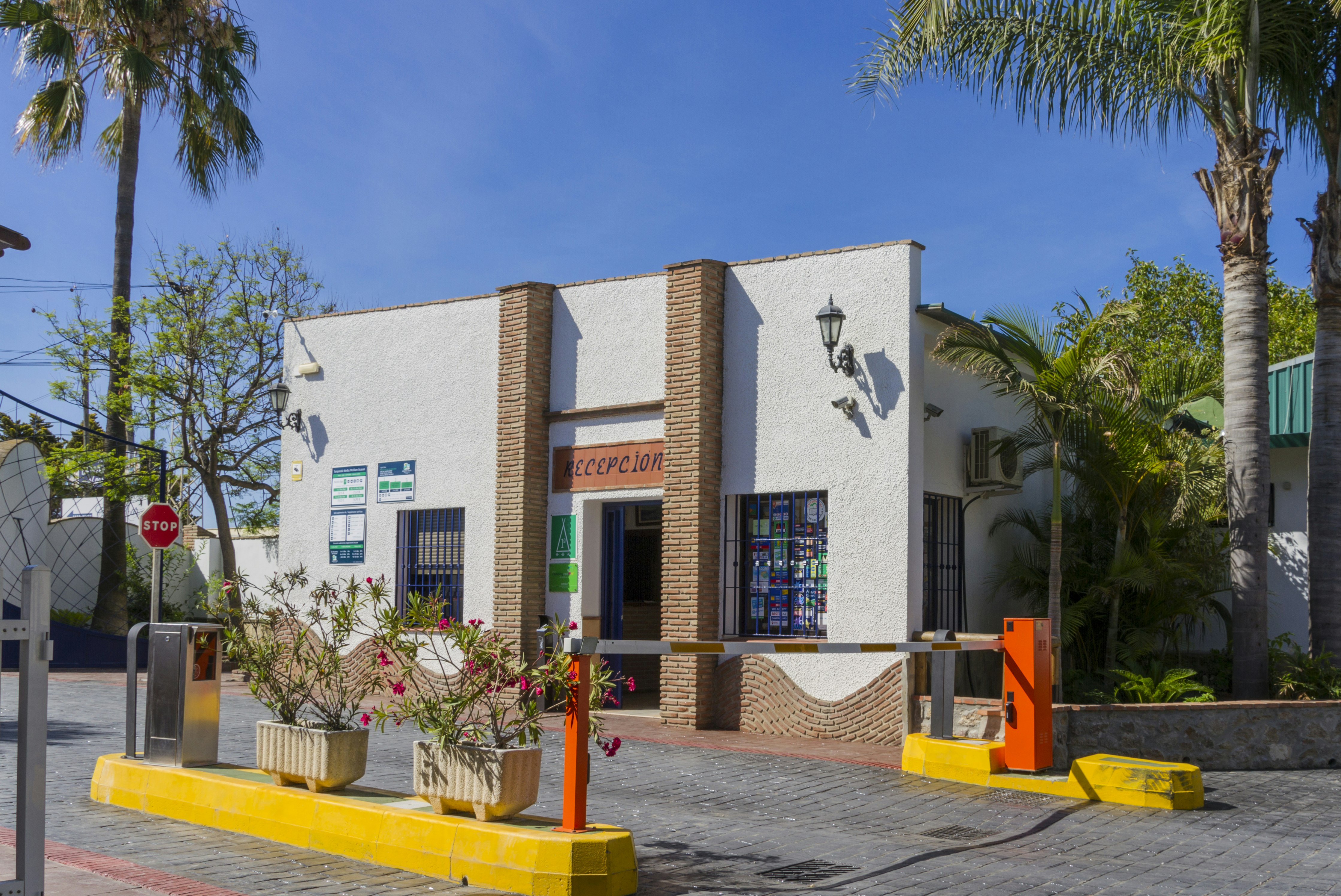 Camping Caravaning Laguna Playa - Rezeption des Campingplatzes