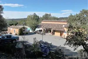 Camping-Caravaning Le Verseau - Rezeptionsgebäude mit Bar